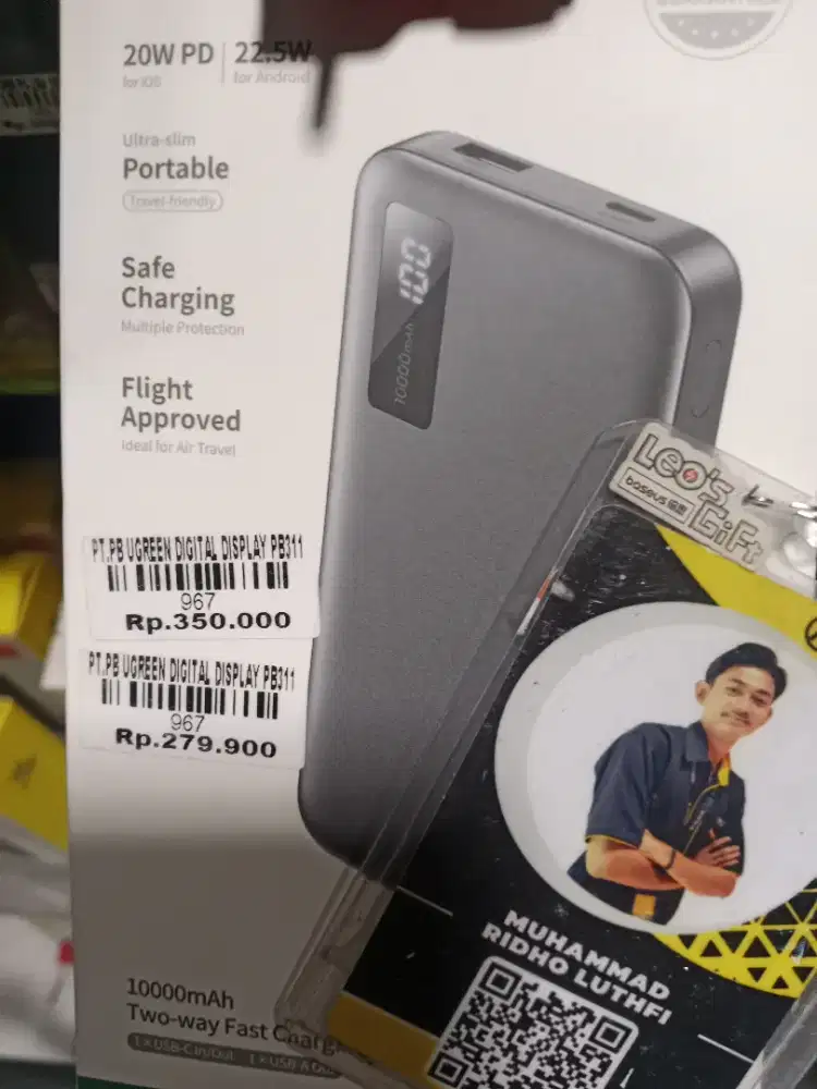 Powerbank ugreen 10.000mah