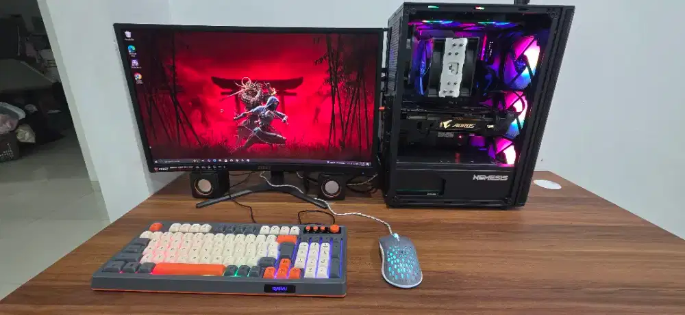 PC i7 7700 GTX 1080ti 11GB ram 16GB KOMPUTER DESIGN GRAFIS GAME FULSET