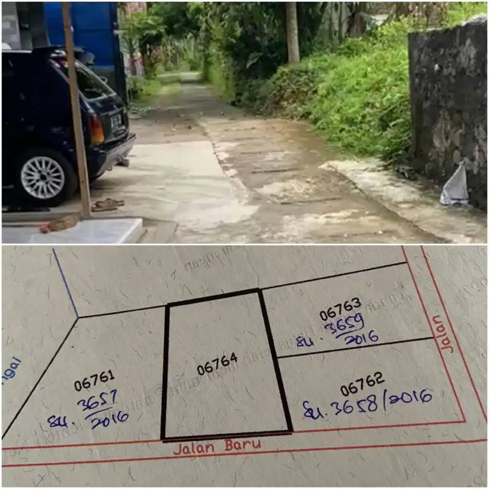 Dijual tanah pekarangan