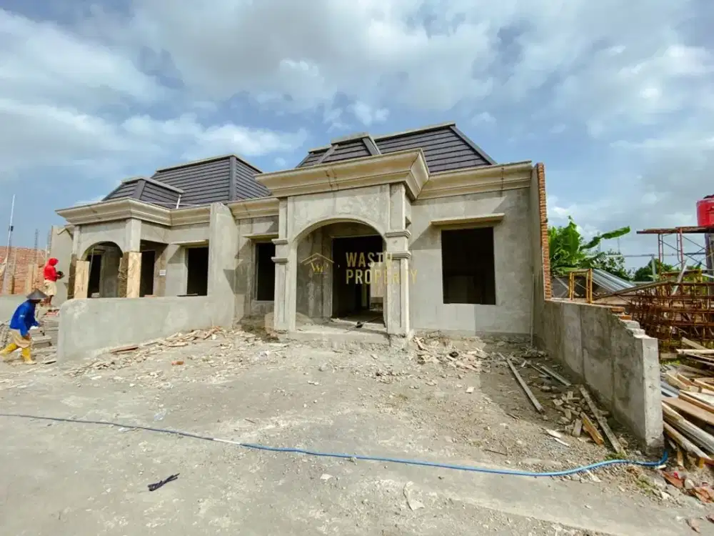 RUMAH DESAIN AMERICAN CLASSIC DI KALASAN, SLEMAN