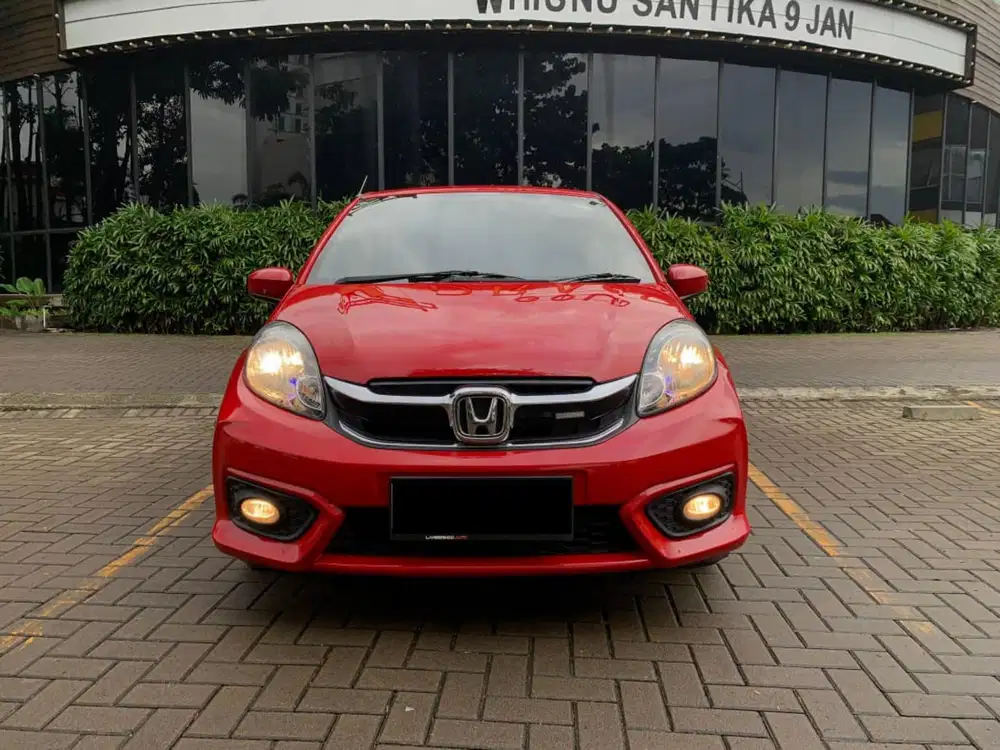 TERMURAH HONDA BRIO S MT MANUAL 2017 MERAH