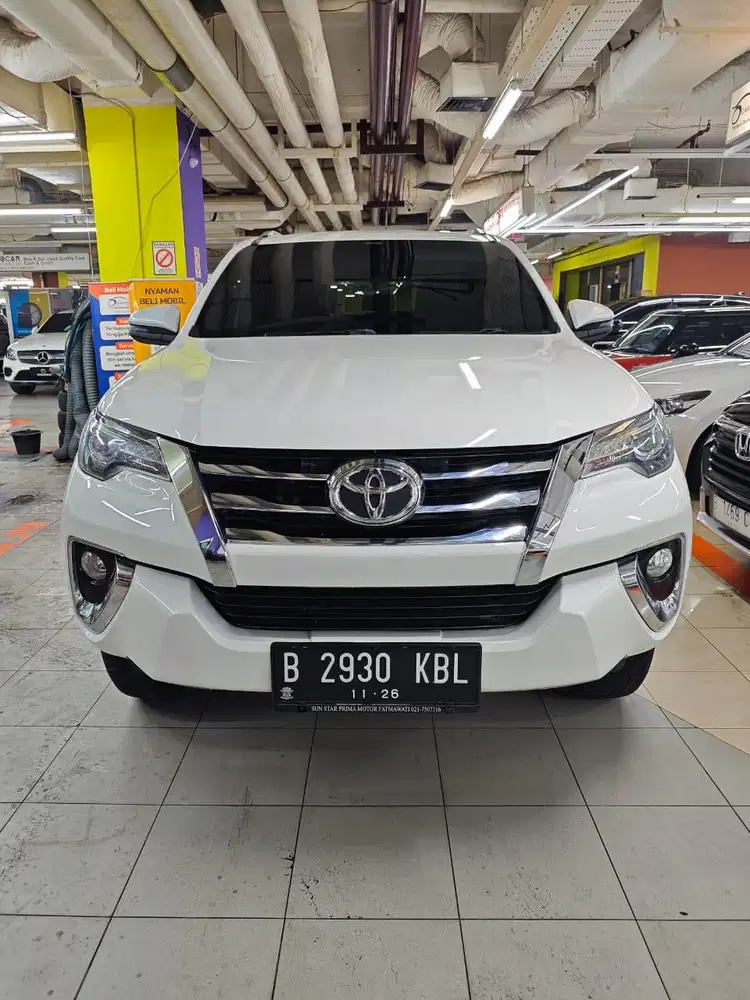Toyota Fortuner VRZ 2016 matic dp ringan low km record