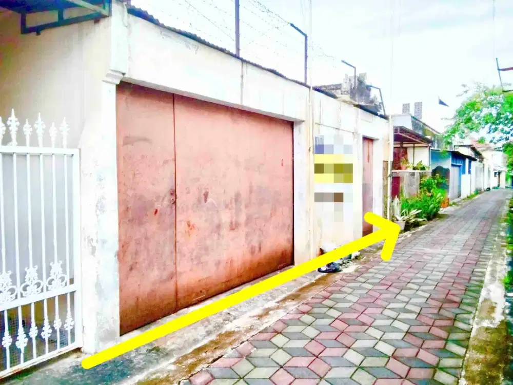 Tanah bonus rumah Pusat Kota Gandekan Jebres SOLO Surakarta
