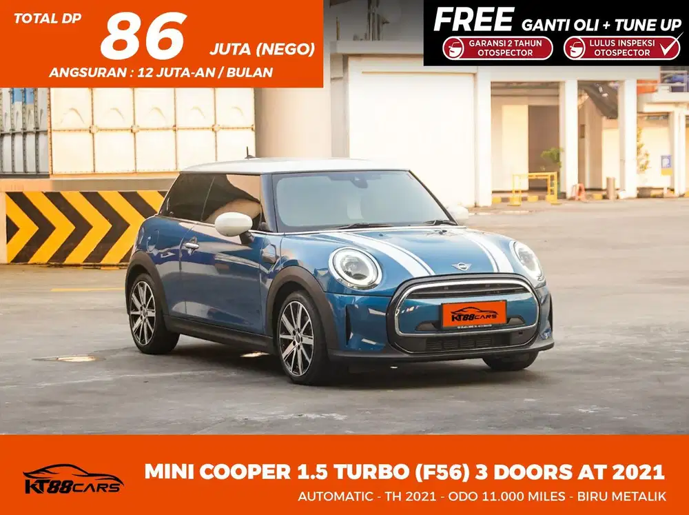 Low Odo 11rb Miles - MINICOOPER 1.5 TURBO (F56) 3 DOORS 2021