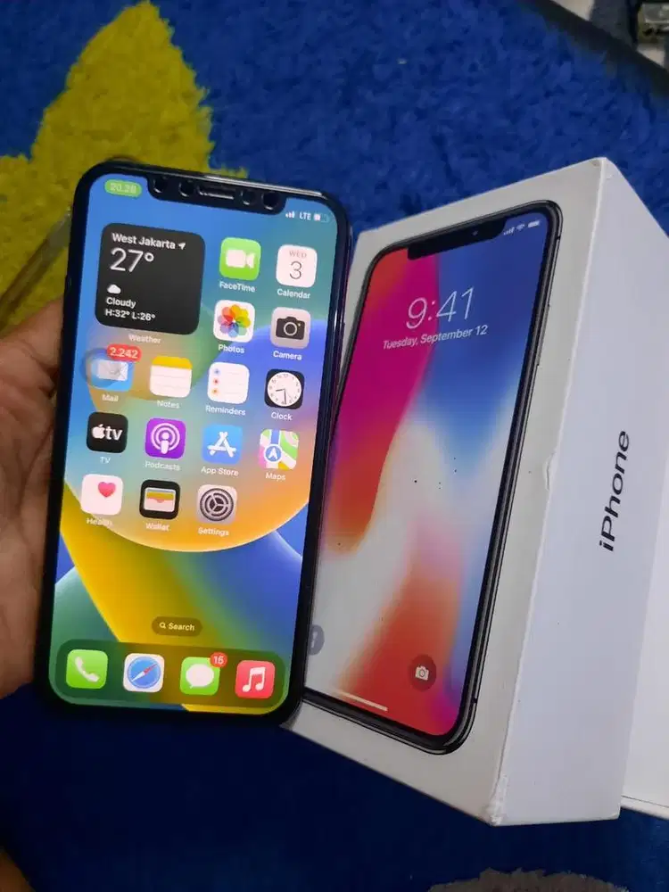 iPhone x 64gb zp/a fullset