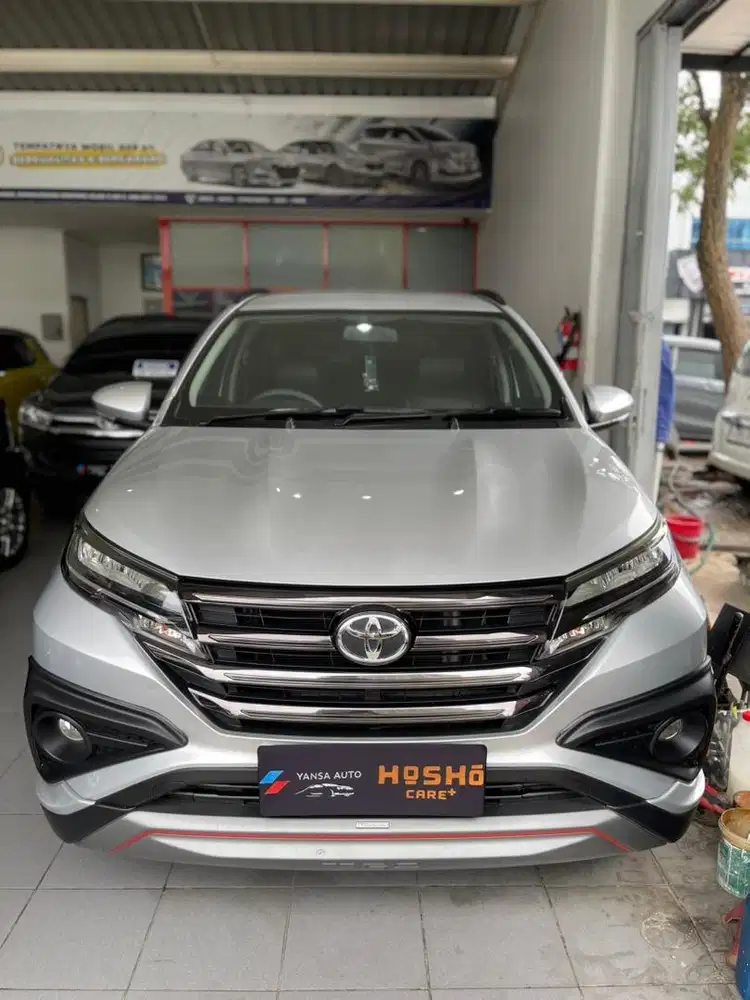 RUSH S TRD 2019 SILVER KM 60rb TANGAN PERTAMA FULL ORI SIAP PAKAI GRES