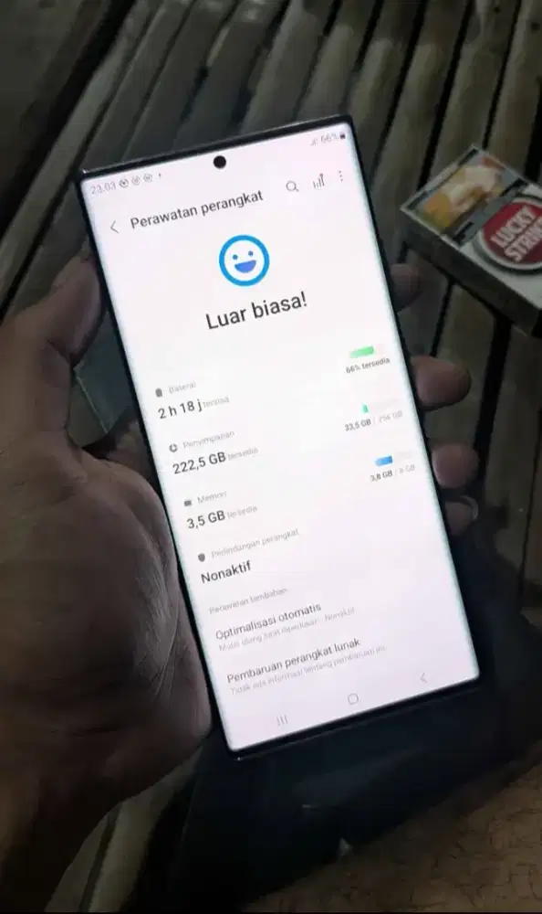 Samsung Note 20 Ultra Sein Fullset Ori, Mystic Bronze