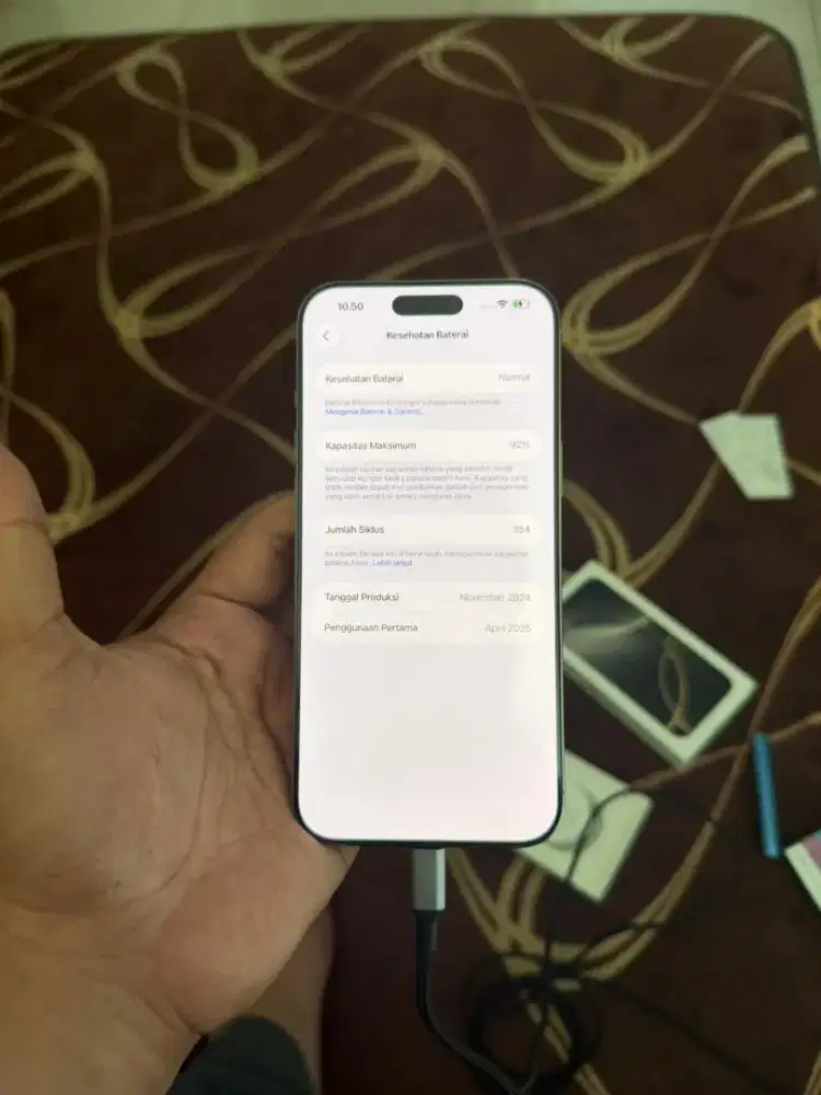 IPHONE 16 PRO MAX PM PROMAX 256GB 256 GB RESMI IBOX URBAN REPUBLIC TT