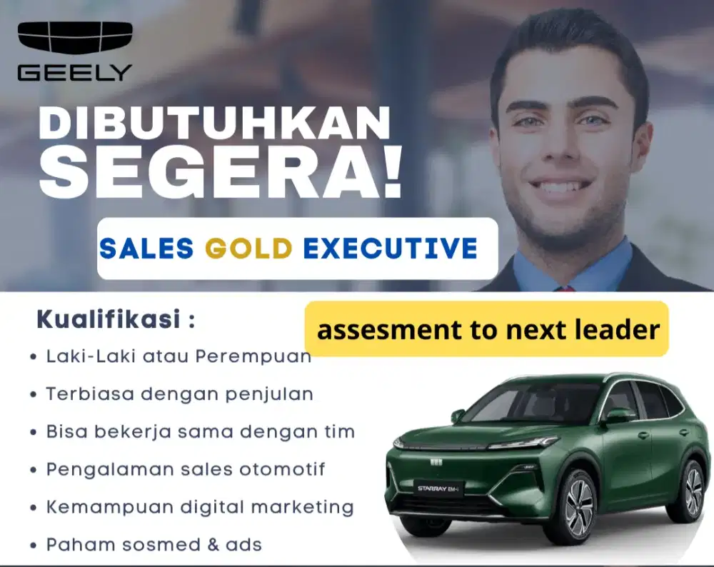 Sales Consultant Otomotif Mobil