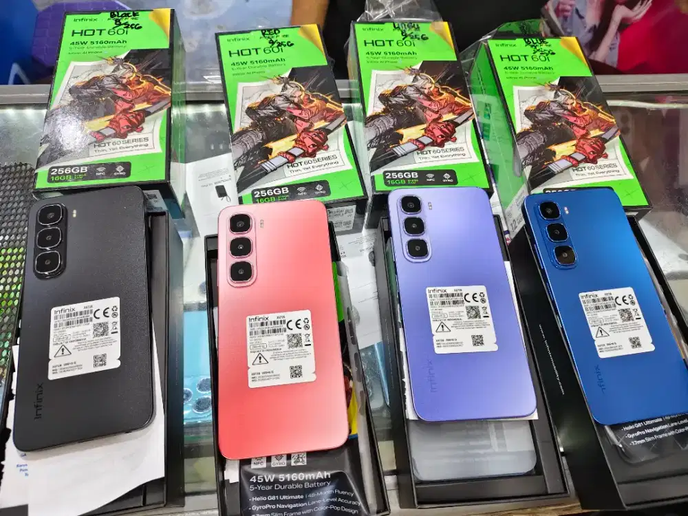 Infinix hot 60i 8/256 sale promo new garansi 1 tahun