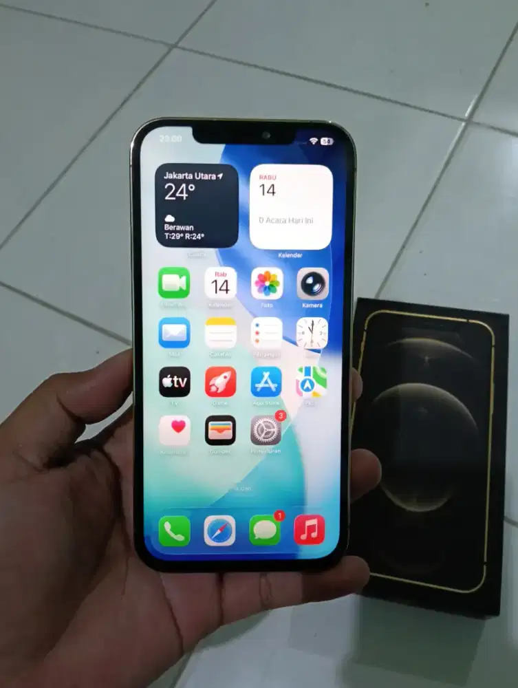Iphone 12 pro max 512gb all op fullset