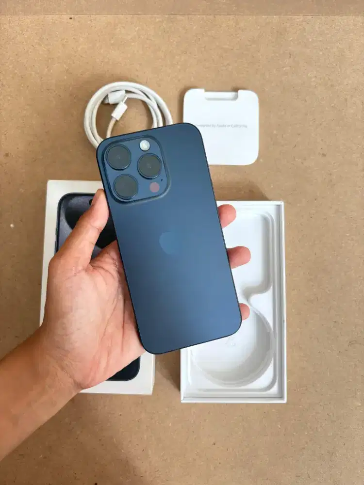 IPHONE 15 PRO 128GB SECOND IBOX FULLSET NO MINUS