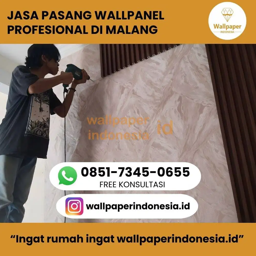 JASA PASANG WALLPANEL PROFESIONAL DI MALANG