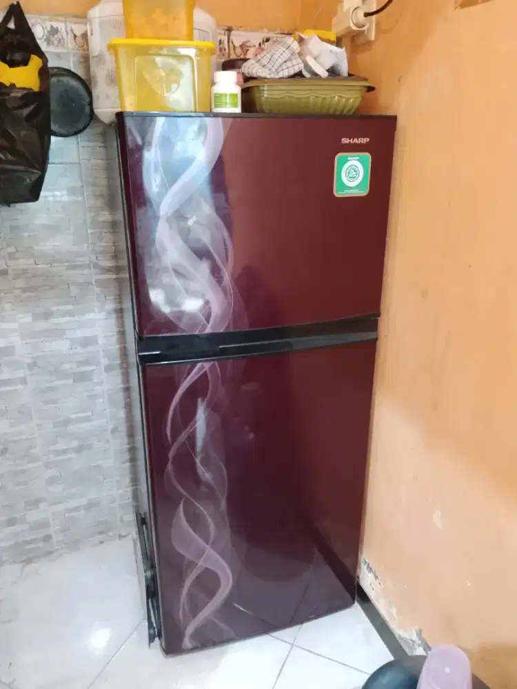 kulkas 2 pintu sharp