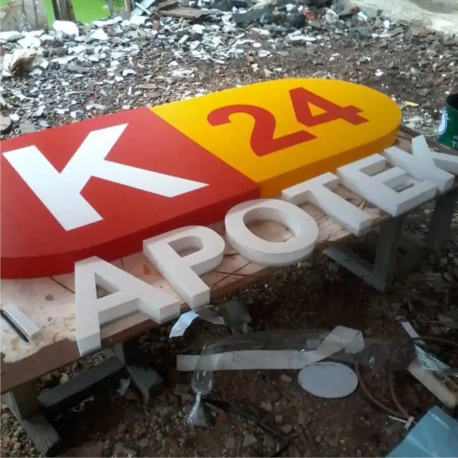 NEONBOX REKLAME Huruf Timbul//Papan Nama//Neon Box//Reklame//Acrylic