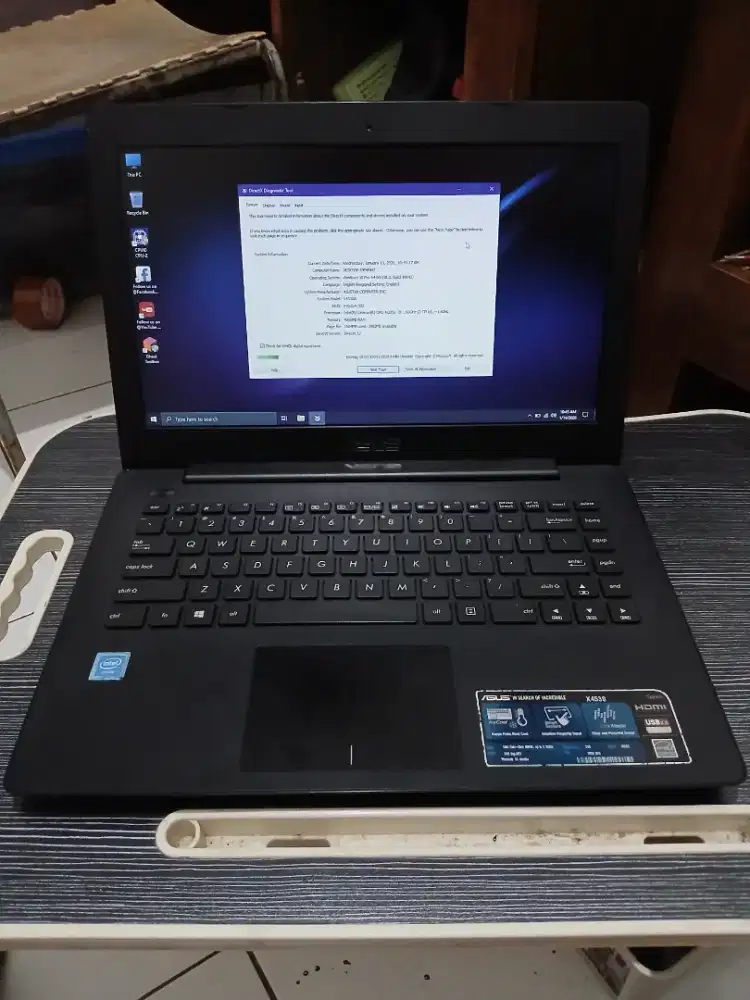 Laptop Asus X453S ,Slim Edition ,Hdd 500Gb /Kuliah/Kerja/Sekolah