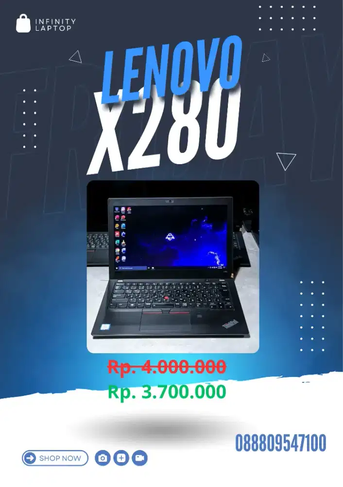 LAPTOP LENOVO THINKPAD X 280