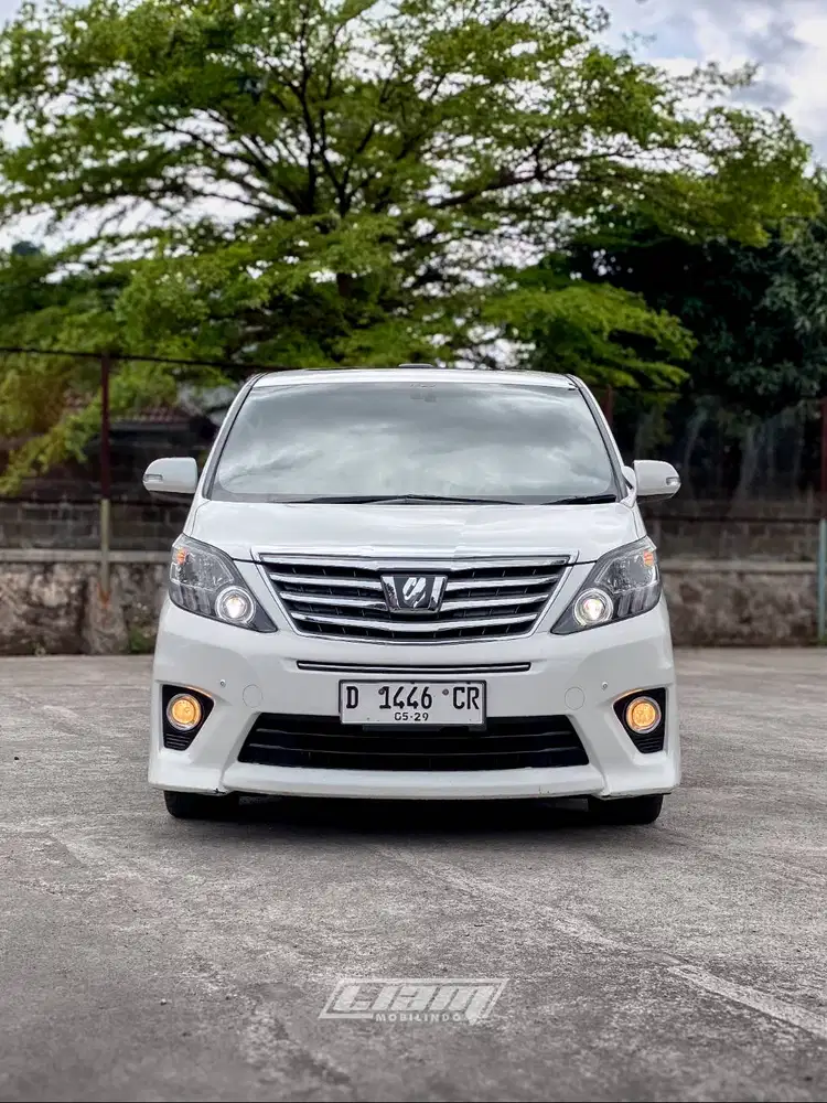 ALPHARD SC 2014 ANTIK KM LOW MATIC PUTIH