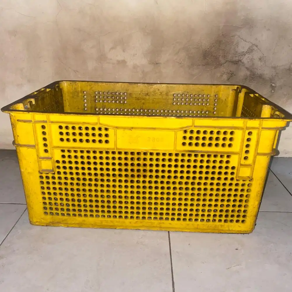 Keranjang Krat Plastik Tebal