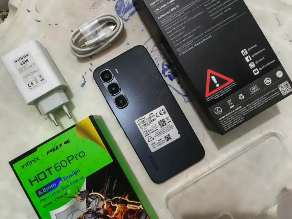 Infinix Hot 60 Pro 8/128 fullset like new