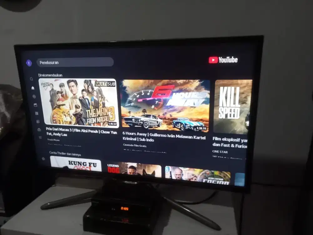 Samsung Smart Tv LED 32 inch bekas normal fullset