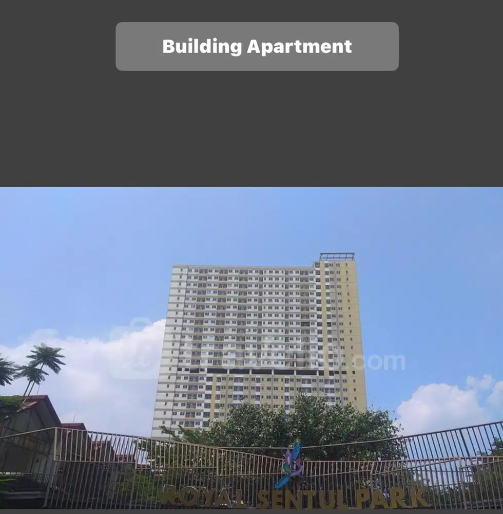 Di jual apartemen full furnish harga nego sampai jadi