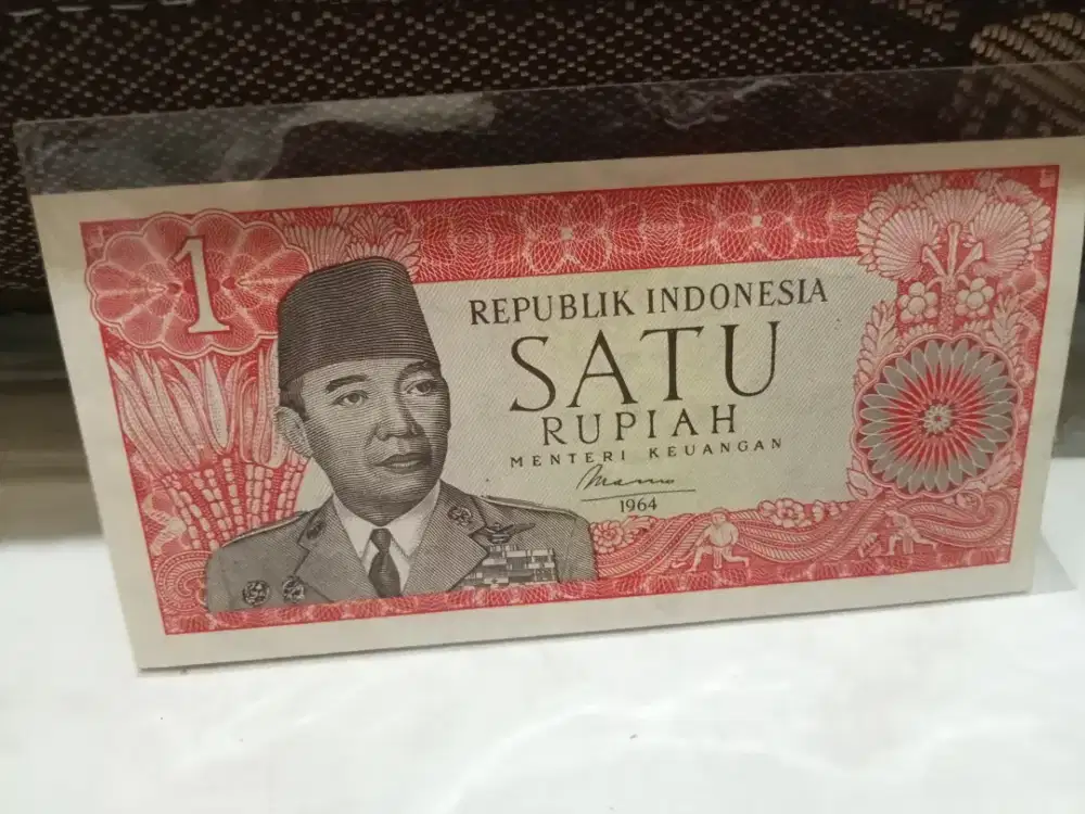 Uang kertas 1 rupiah 1964