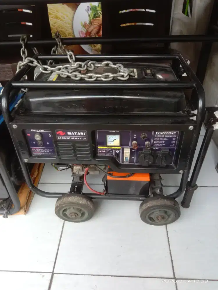 Mesin genset..3500.watts..bisa starter..