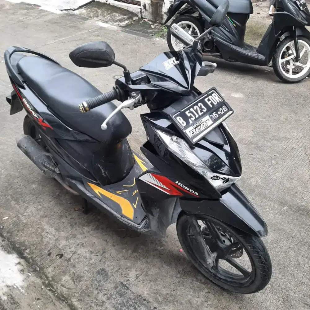 Honda Beat New 2021 ss lengkap mesin bagus plat Bekasi kabupaten