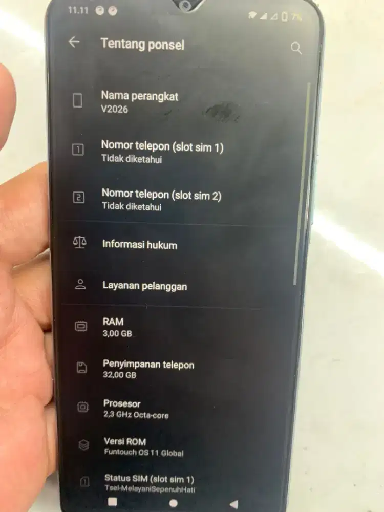 Vivo y12s 3/32 (hp+casan)