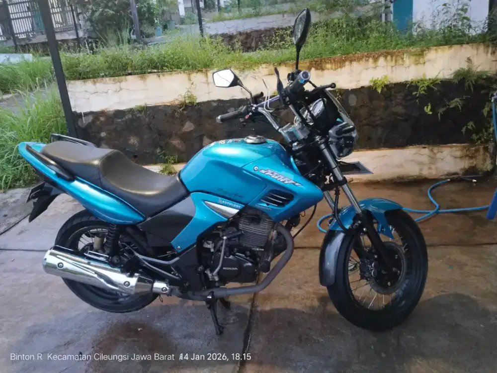 Honda tiger revo 2007 asli biru