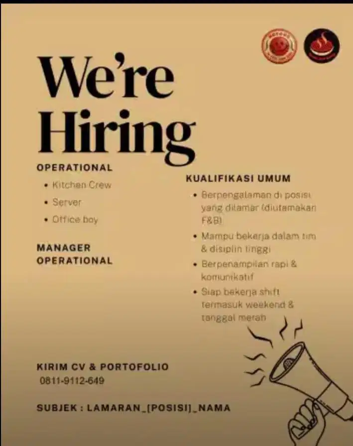 d'SDL GROUP HIRING !