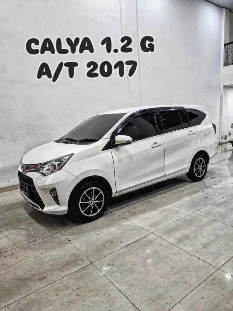 (TDP 14JT) CALYA 1.2 G Automatic 2017 / 2018 toyota putih