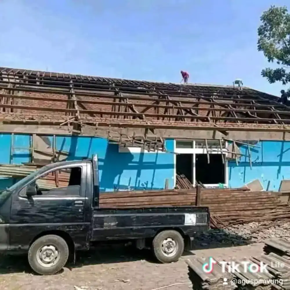 jasa bongkar bangunan