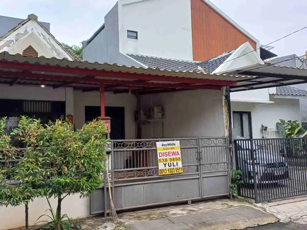 Di Sewakan Rumah Full Furnish di sektor 12.5.kencana loka BSD