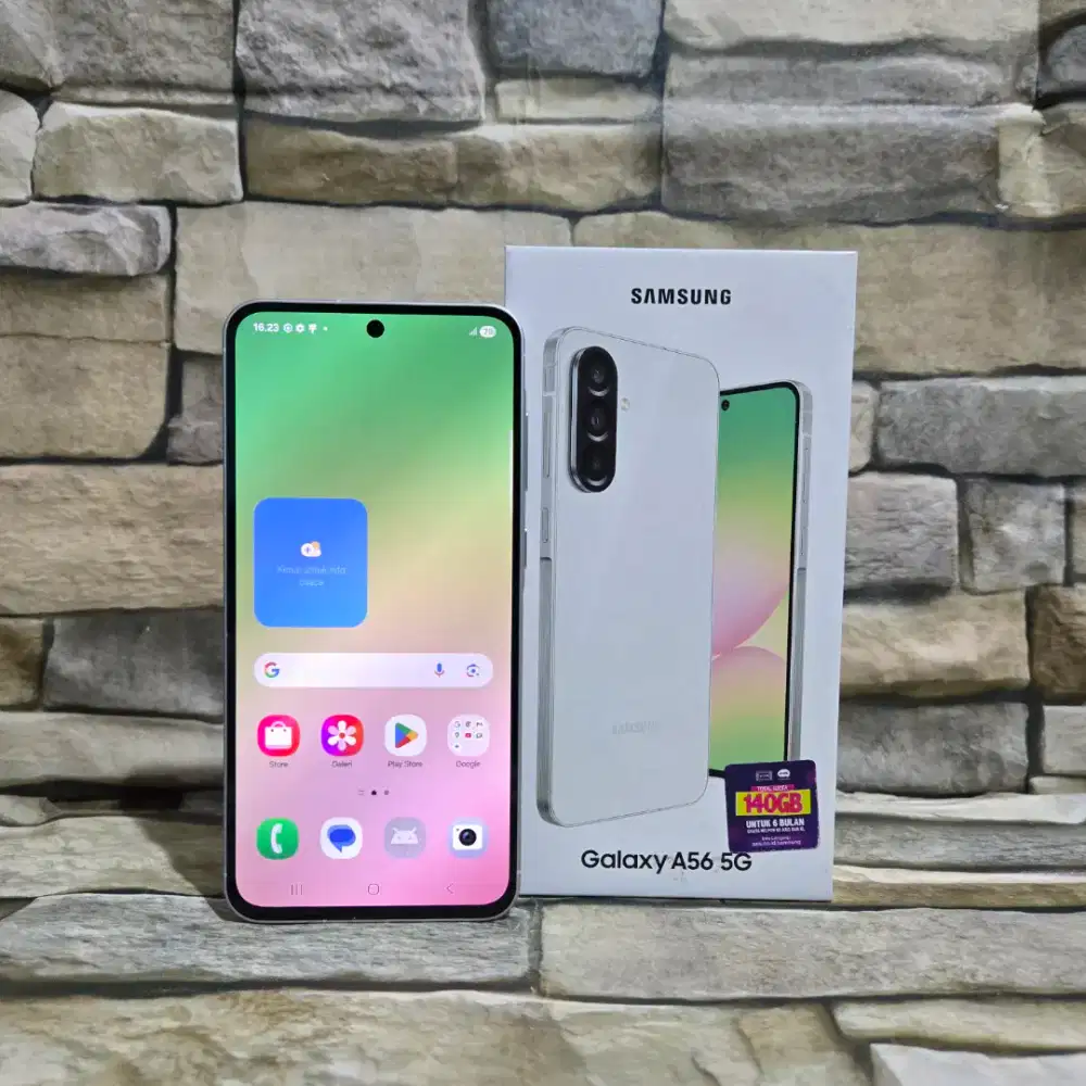 Samsung A56 5G 8/256 Fullset Segel Normal Mulus 98%,Garansi resmi