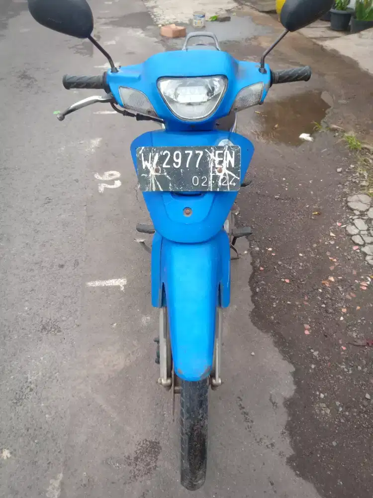 Shogun 110 lengkap off plat Gresik