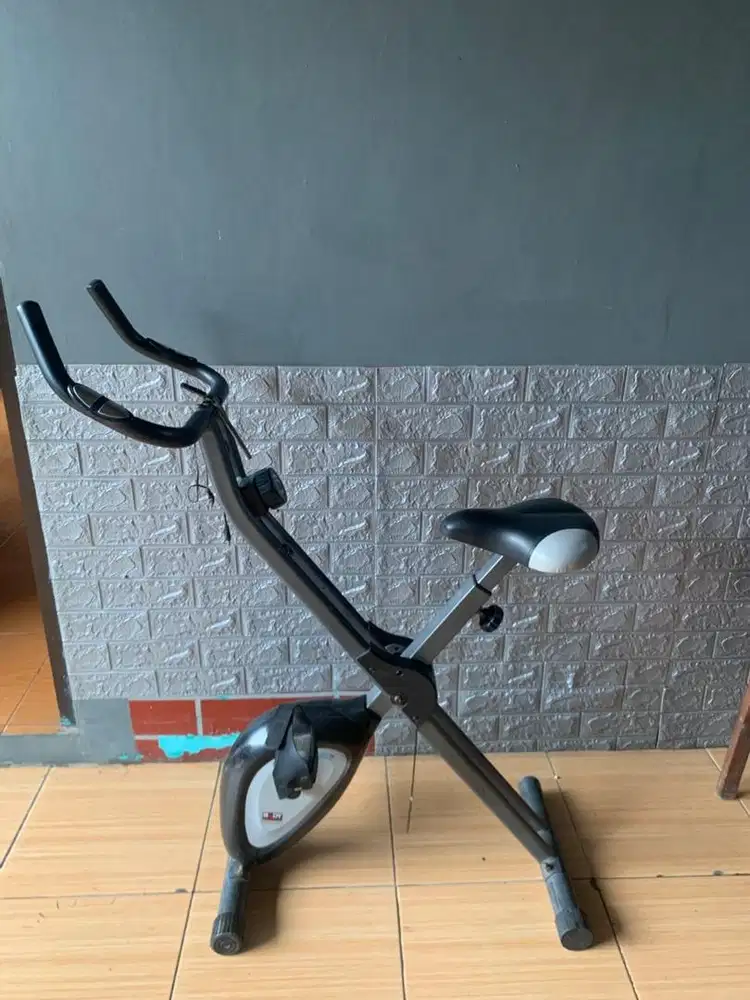 Sepeda statis smart bike body sculpture