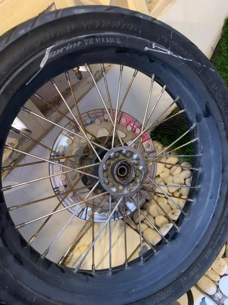 Velg supermoto klx