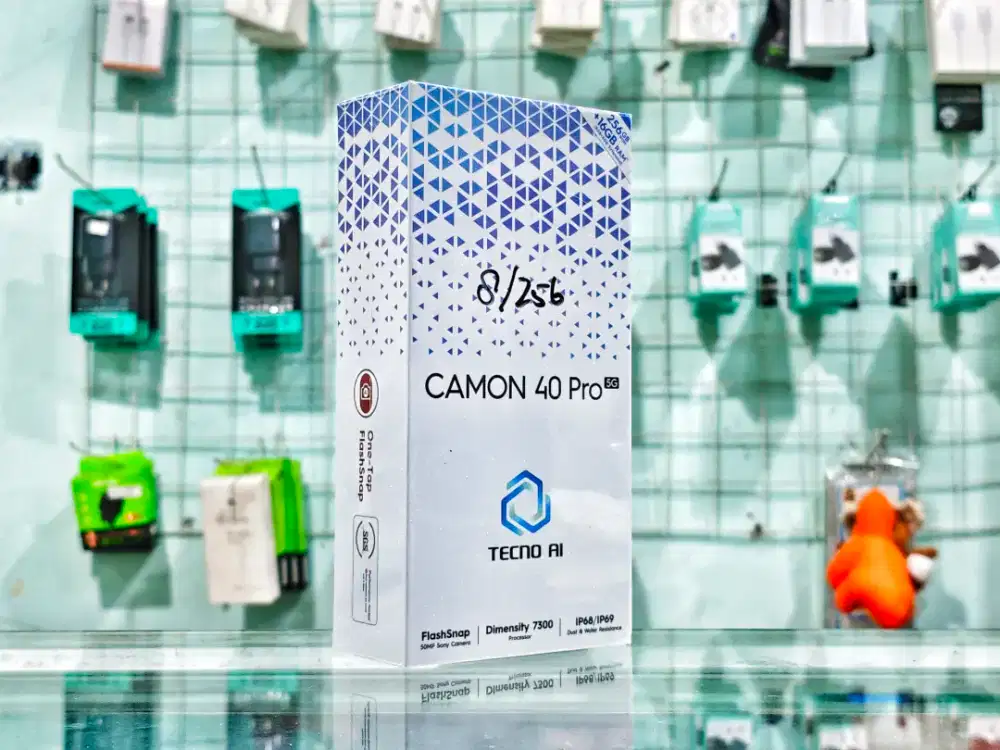 TECNO CAMON 40 PRO 5G 8/256 NEW SEGEL TERMURAH READY STOCK