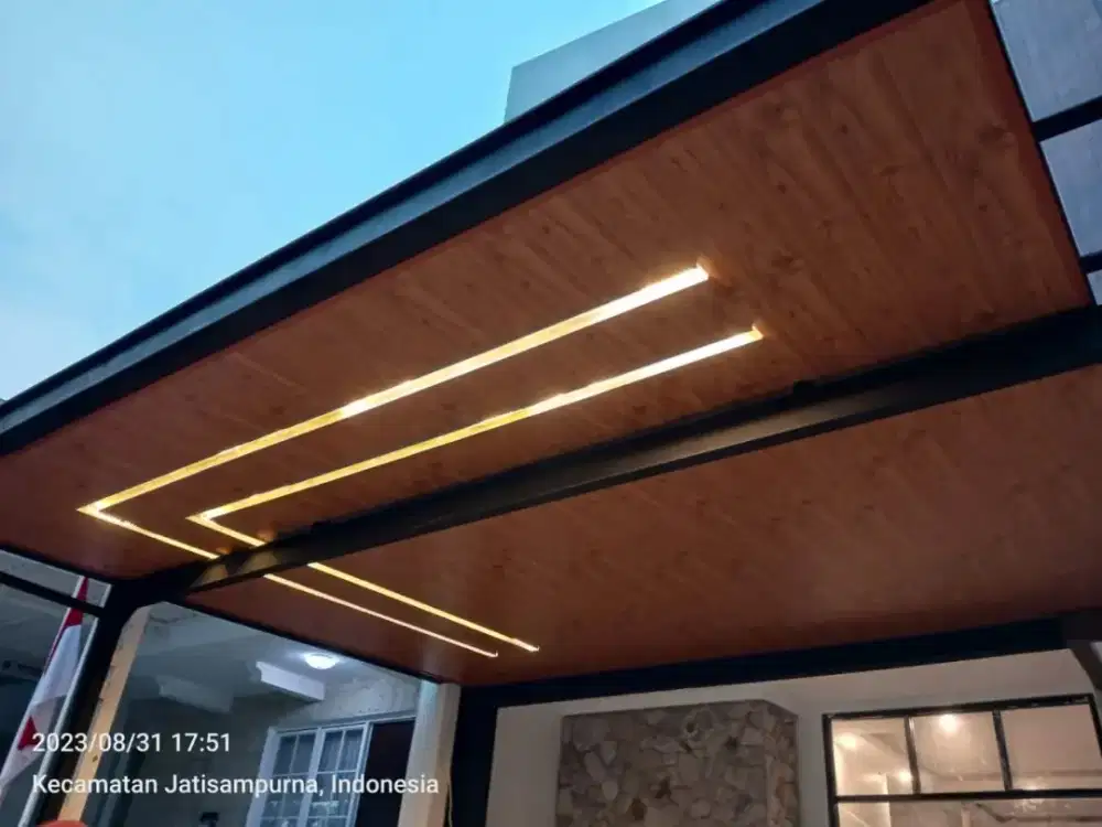 Kanopi Plafon PVC Kualitas Premium