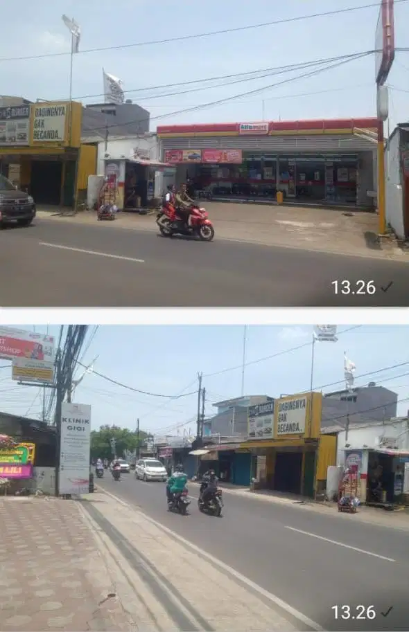 Di Jual Alfamart Bonus Bangunan Buat Usaha Di Karang Tengah Utama