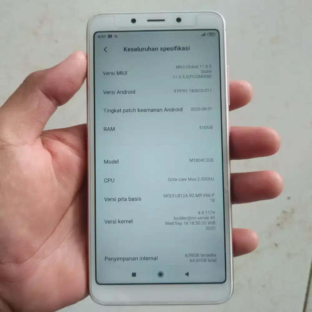 Xiaomi Redmi 6 Rose 4GB 64GB