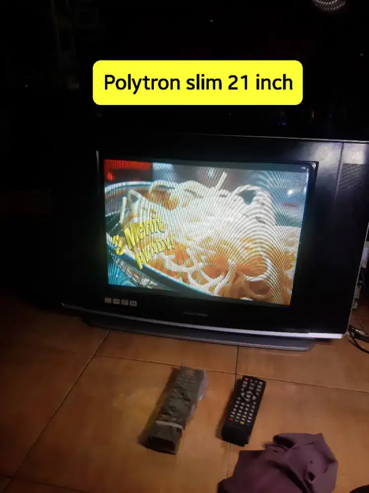 TV TABUNG POLYTRON SLIM 21 INCH PS 52UV81