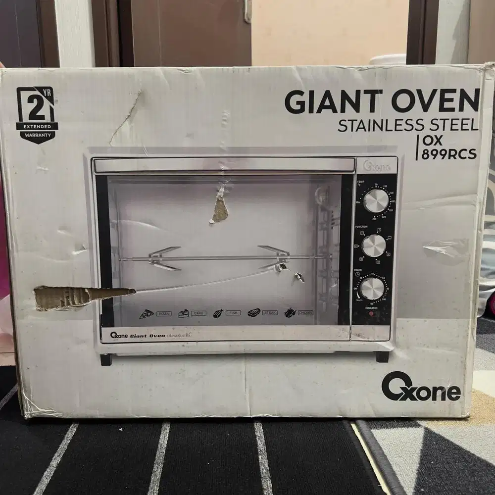 Oxone OX 899 RC Giant Oven Listrik 52 Liter 1600 Watt