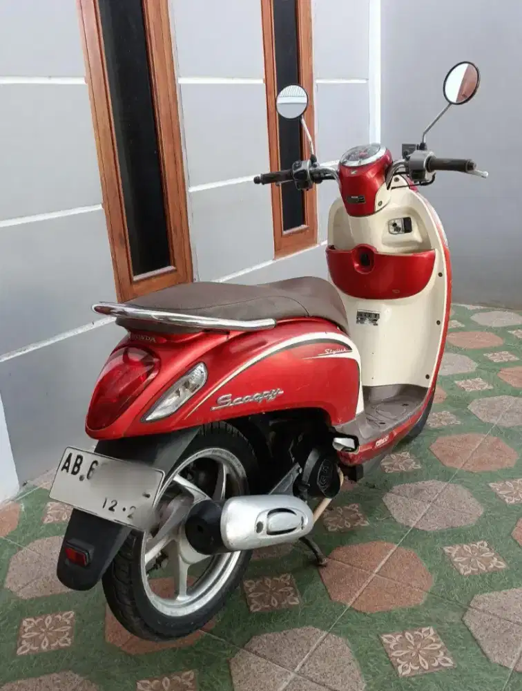 Scoopy injeksi THN 2013 plat AB Kulon Progo