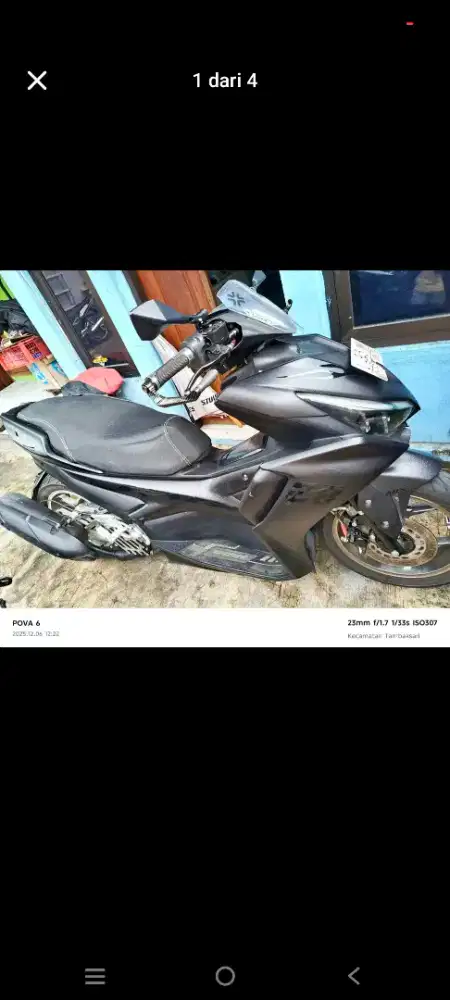 DIJUAL MURAH AEROX NEW 2021 BU