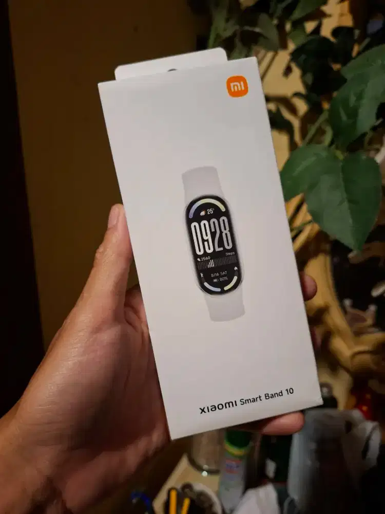 Xiaomi Smart Band 10 New Segel Glacier Silver Free Strap