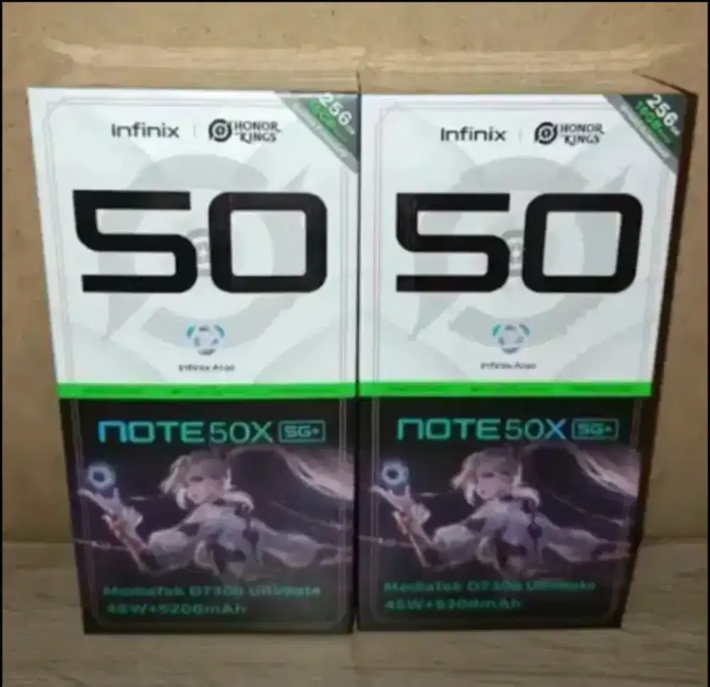 Infinix Note 50X 5G+ 8/256 BNIB Garansi Resmi Indonesia