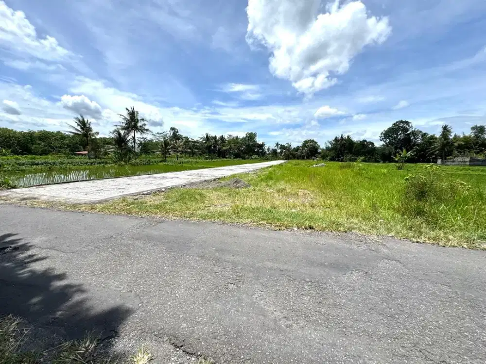 Belakang Kampus UII Jogja, Tanah Murah Siap Bangun